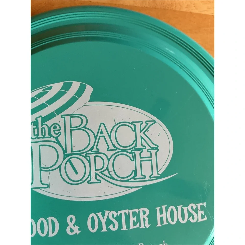 The Back Porch Seafood and Oyster House Florida Frisbees